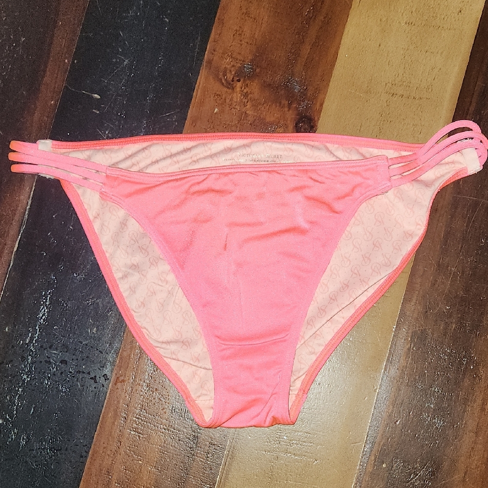 Victoria's Secret Neon Pink Bikini Bottom